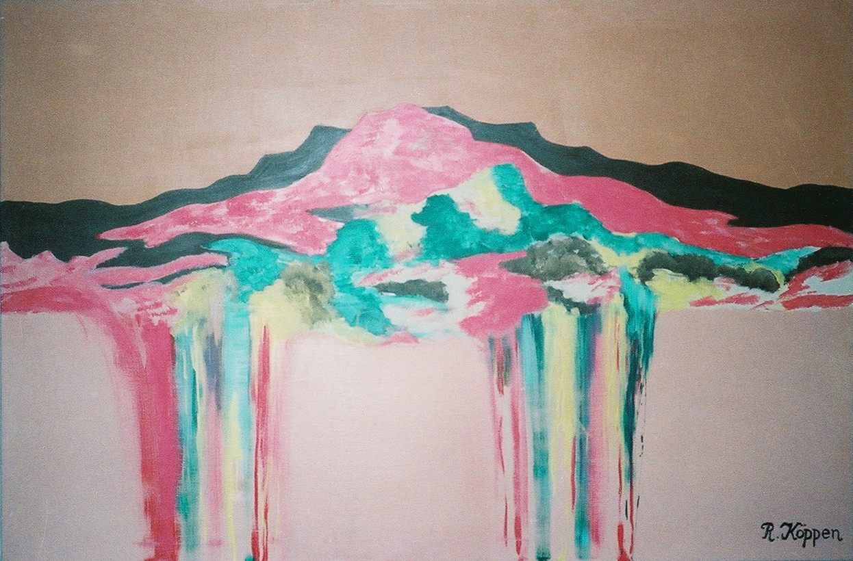 Zerflie�ende Landschaft (Hohe Aufl&ouml;sung)