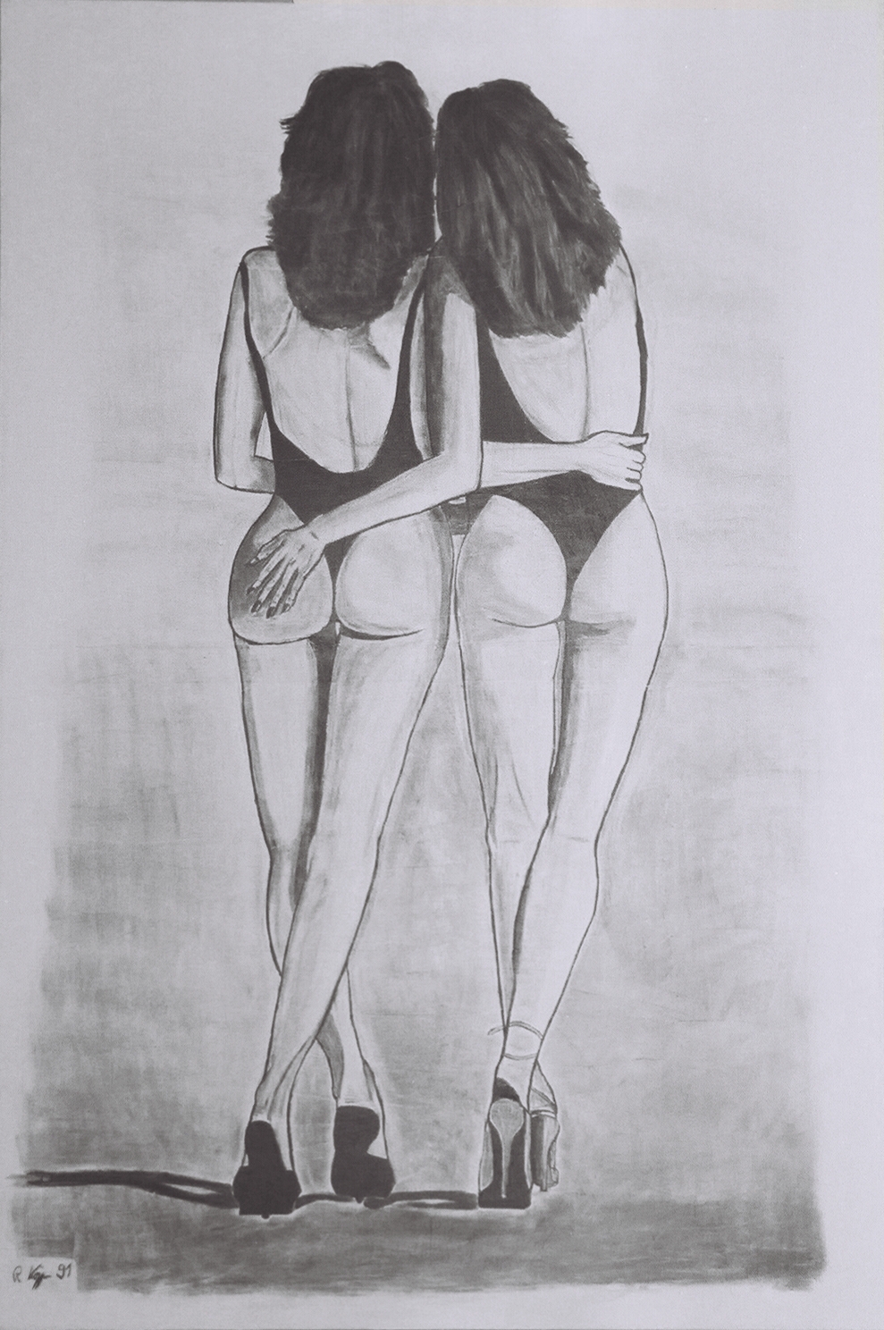 Z�rtliche Bande I.I, sw (Hohe Aufl&ouml;sung)