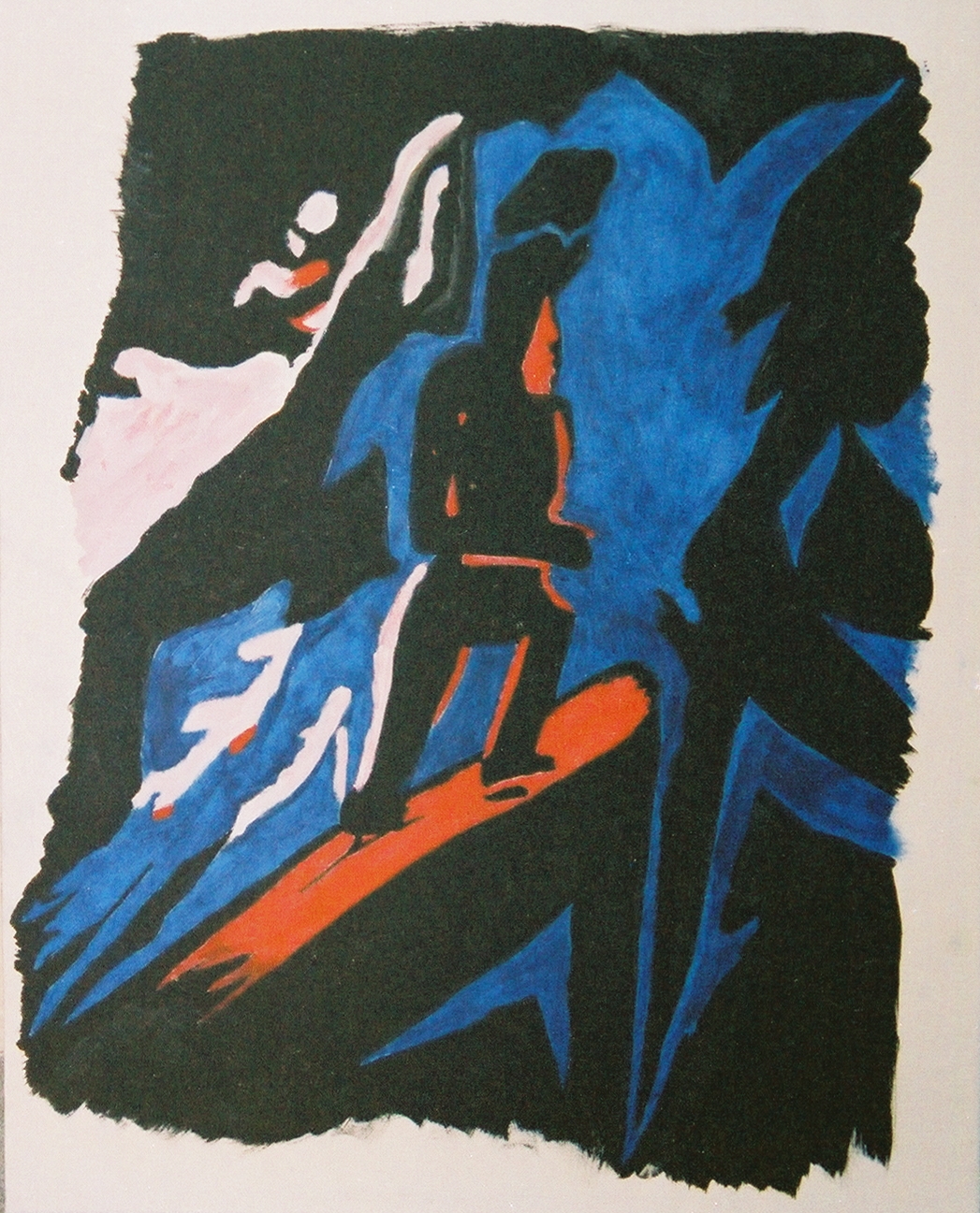 Der Surfer (Hohe Aufl&ouml;sung)