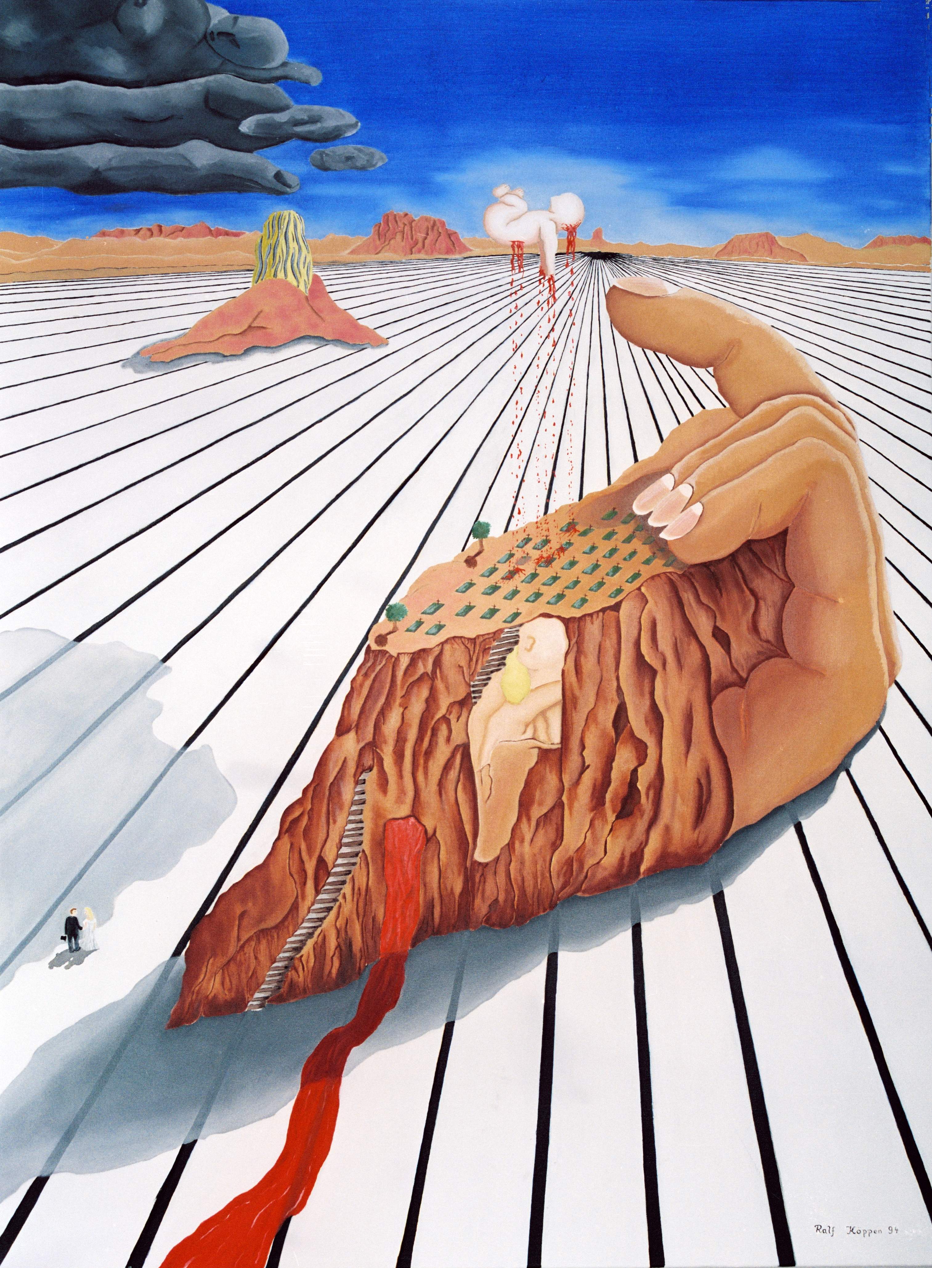 Das Brautpaar (Hohe Aufl&ouml;sung)