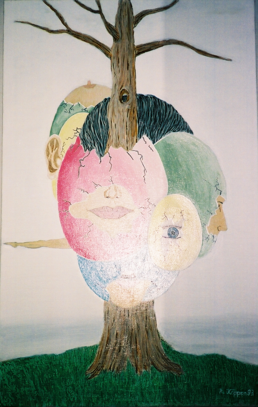 Der Frauen-Eier-Lebensbaum (Hohe Aufl&ouml;sung)