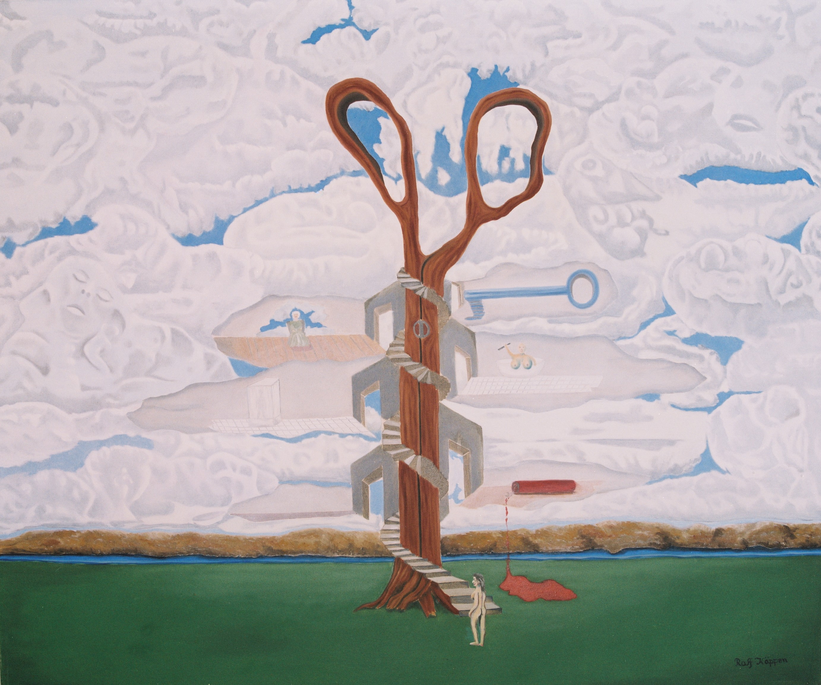 Die Treppe (Hohe Aufl&ouml;sung)