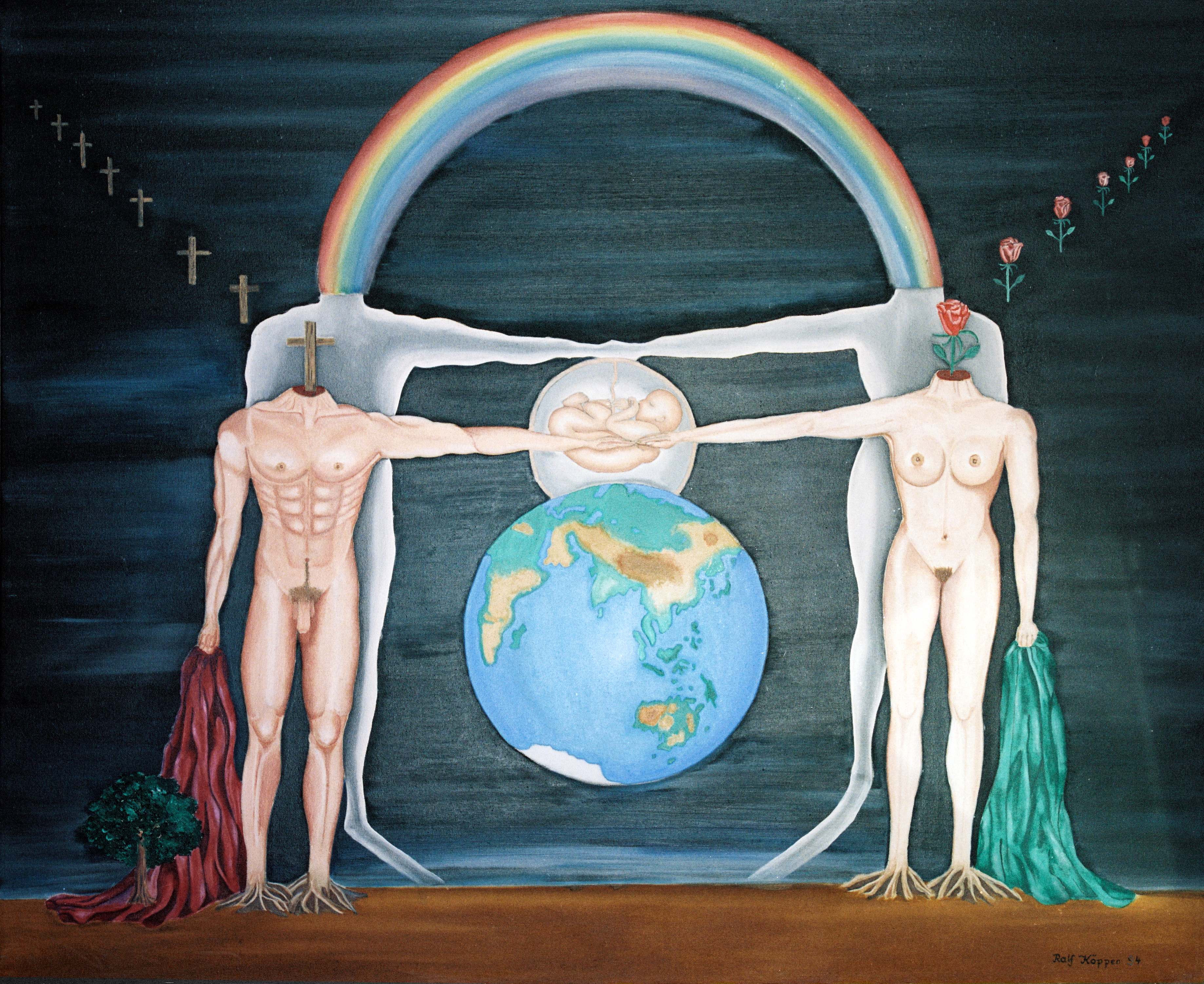 Glaube und Liebe halten die Welt (Hohe Aufl&ouml;sung)