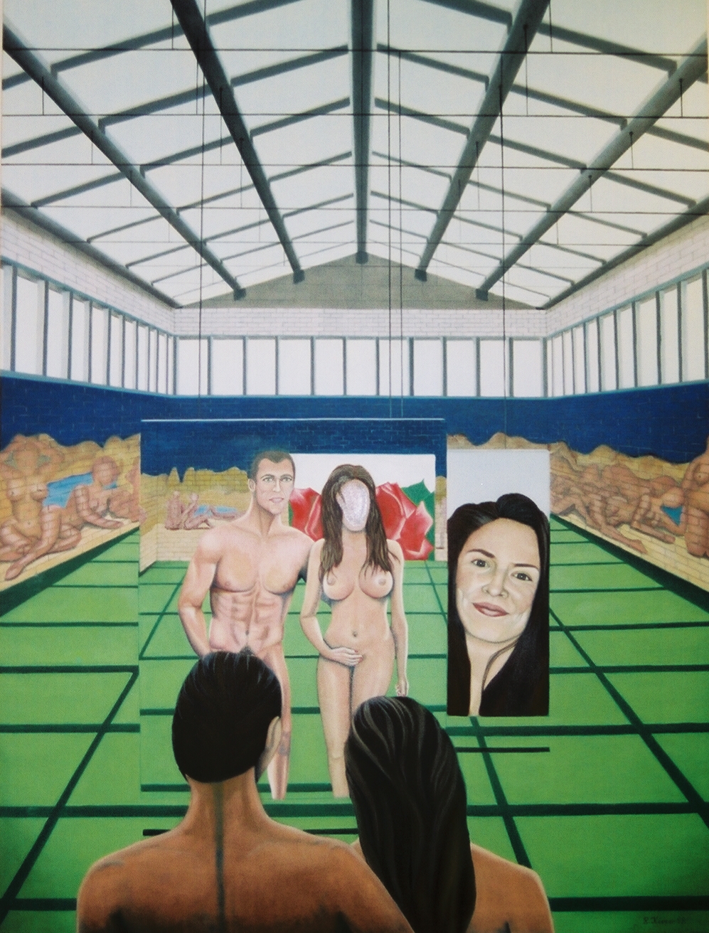 Vor dem inneren Spiegel (Hohe Aufl&ouml;sung)