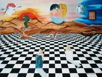 Zwei, nachdenkend �bder den Sinn des Lebens (Vorschaubild)